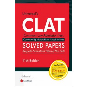 Universal's CLAT Solved Papers | Common Law Admission Test 2021 by Lexisnexis